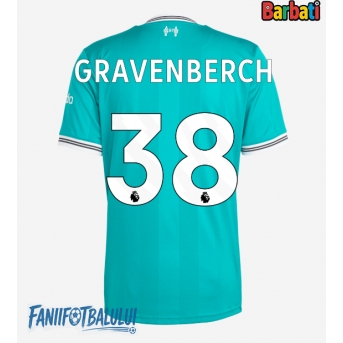 Liverpool Ryan Gravenberch #38 Tricou Fotbal Replică 2025-26 Barbati Treilea